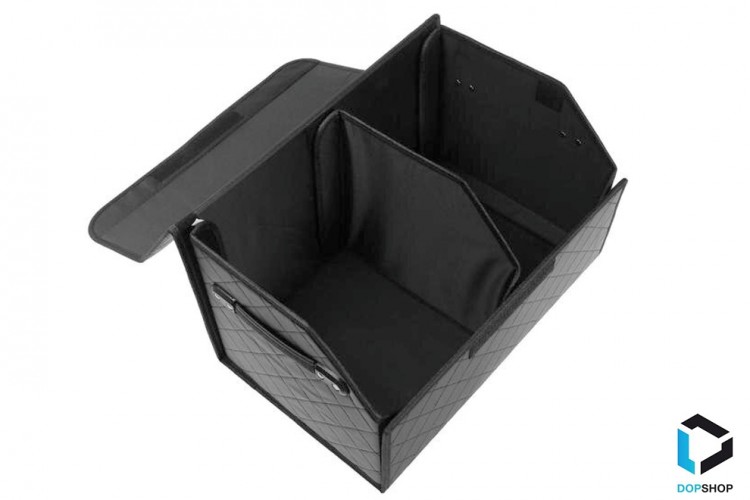 Саквояж (КОФР) в багажник, Total Black (черный), 48x30x28
