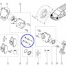 Ремкомплект направляющих переднего суппорта 16 клапанов РЕНО, Лада Ларгус и др., аналог 7701208339, TRW Lukas