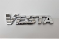 Эмблема задка "Vesta" хром