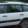 Широкие дефлекторы-уголки Лада Гранта FL, Калина 2 (универсал) на окна багажника, Cobra Tuning