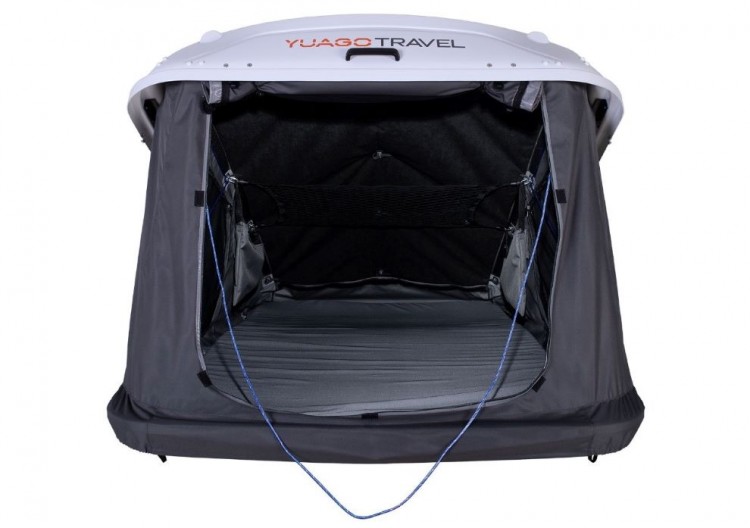 Автопалатка YUAGO TRAVEL 2.0 - бокс-палатка на крышу автомобиля от ЯГО