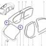 Буфер крышки багажника Лада Веста СВ, СВ Кросс, НИЗ, оригинал 8450031257