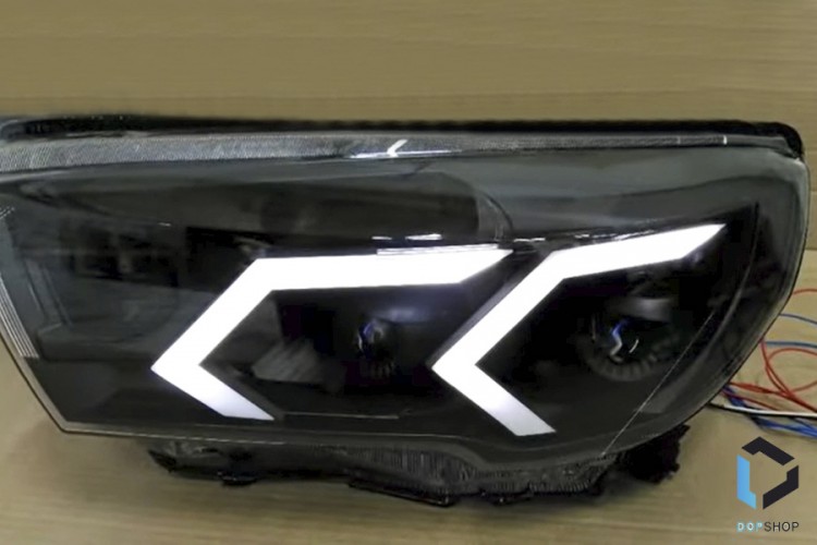 Тюнинг-фары BI-LED Лада Веста в стиле AMG