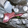 Нижняя опора двигателя Лада Веста, Веста Спорт, усиленная, оригинал 8450031975